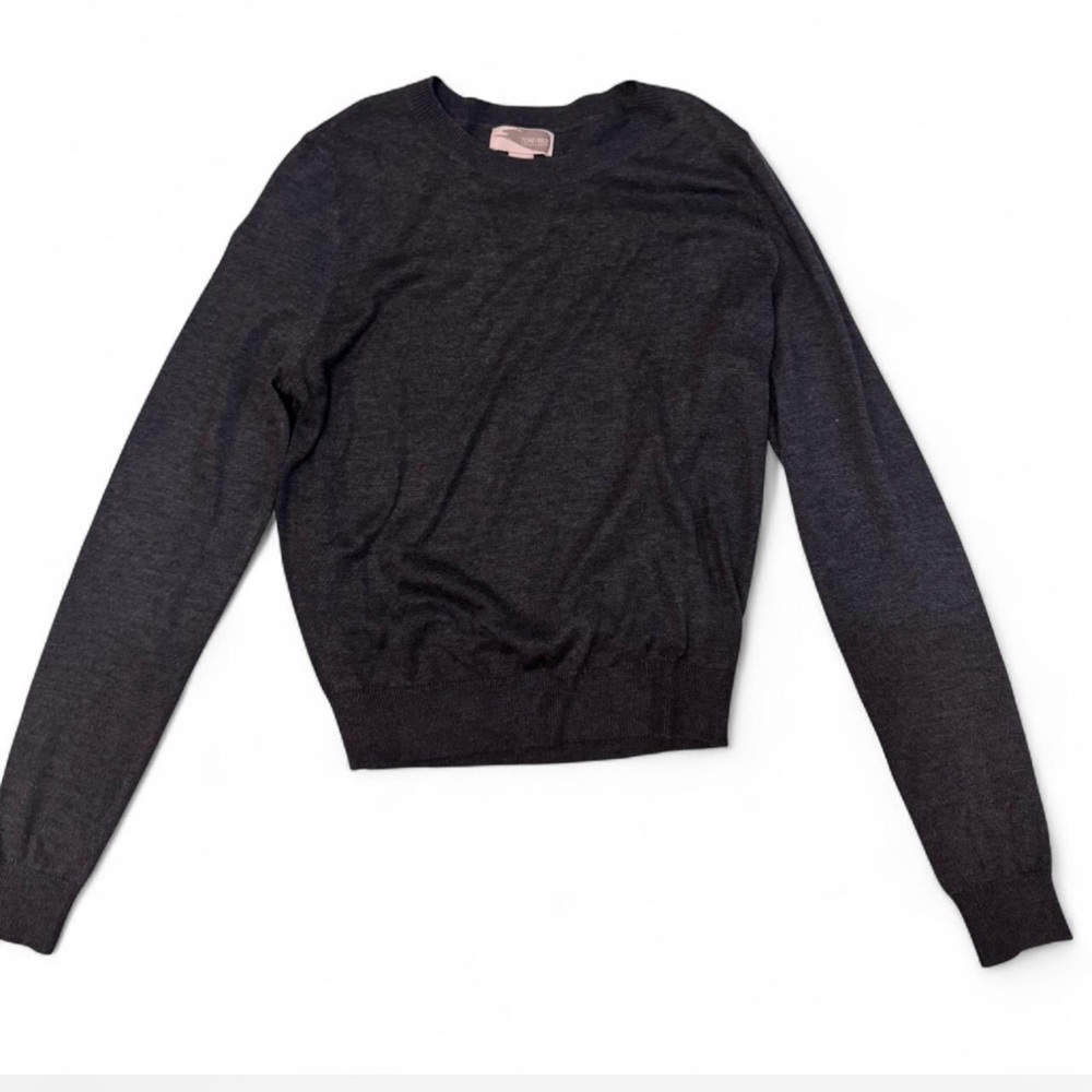 Forever 21 lightweight grey crewneck sweater
